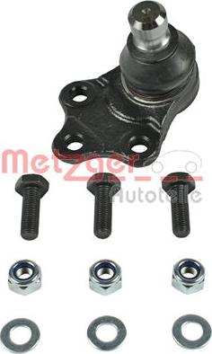 Metzger 57028818 - Шаровая опора, несущий / направляющий шарнир www.autospares.lv