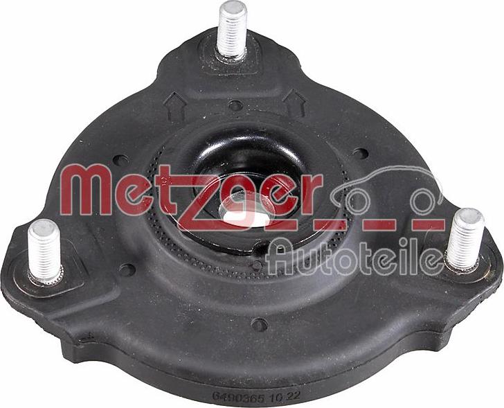 Metzger 6490365 - Amortizatora statnes balsts www.autospares.lv