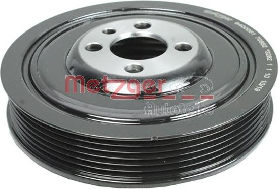 Metzger 6400051 - Шкив коленчатого вала www.autospares.lv