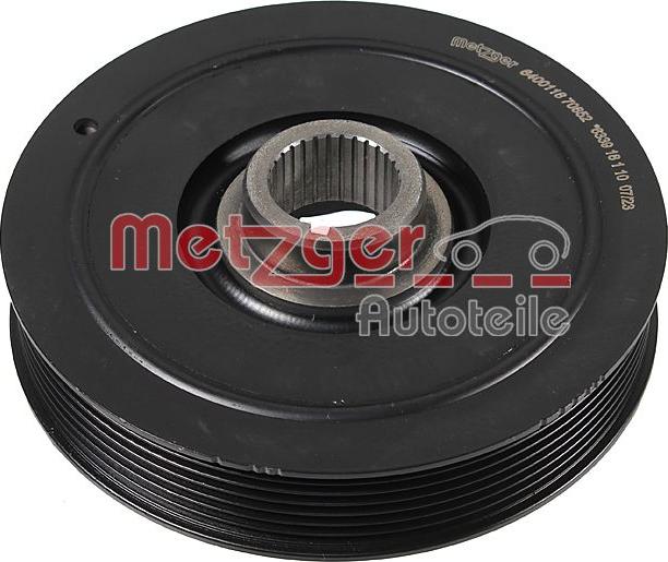 Metzger 6400118 - Piedziņas skriemelis, Kloķvārpsta www.autospares.lv