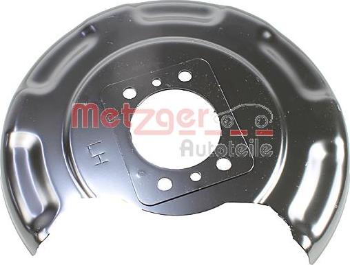 Metzger 6115413 - Dubļu sargs, Bremžu disks www.autospares.lv