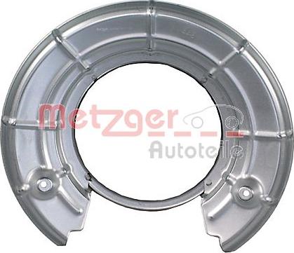 Metzger 6115509 - Dubļu sargs, Bremžu disks www.autospares.lv