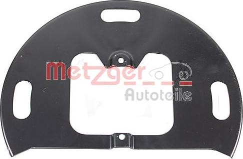 Metzger 6115506 - Dubļu sargs, Bremžu disks www.autospares.lv