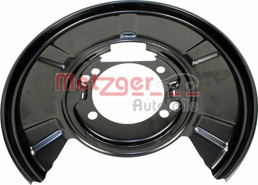 Metzger 6115091 - Dubļu sargs, Bremžu disks www.autospares.lv