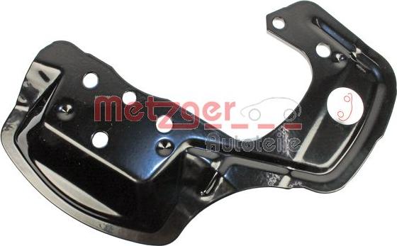 Metzger 6115068 - Dubļu sargs, Bremžu disks www.autospares.lv