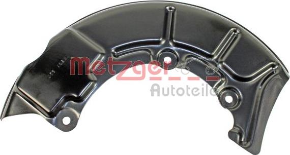 Metzger 6115021 - Dubļu sargs, Bremžu disks www.autospares.lv