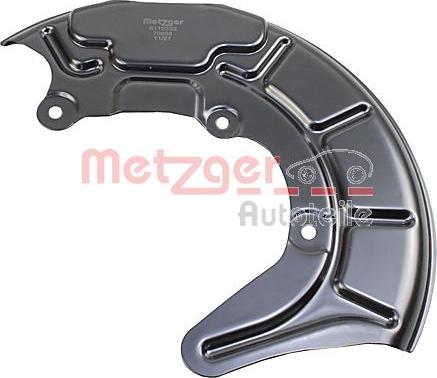 Metzger 6115332 - Dubļu sargs, Bremžu disks www.autospares.lv