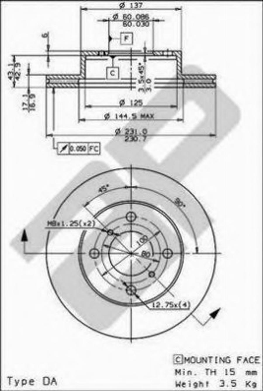 Metzger 6110410 - Bremžu diski autospares.lv