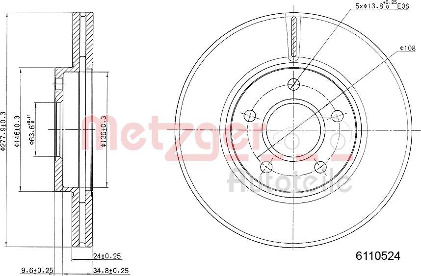 NK 1815202555 - Bremžu diski autospares.lv