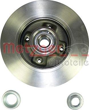 Metzger 6110726 - Brake Disc www.autospares.lv