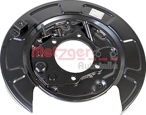 Metzger 6117043 - Тормозная несущая пластина www.autospares.lv