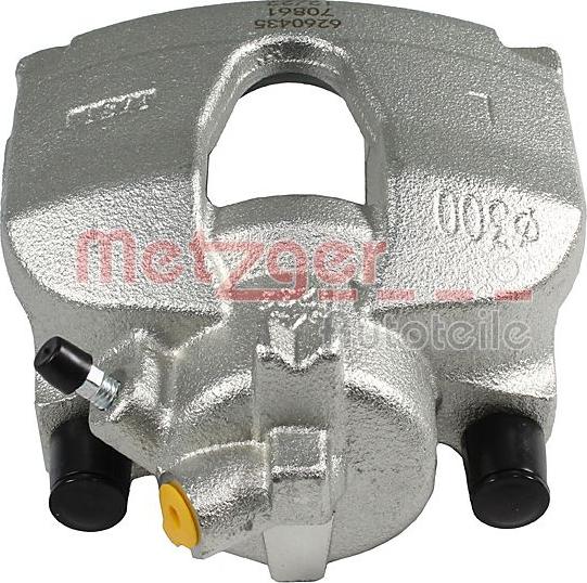 Metzger 6260435 - Тормозной суппорт www.autospares.lv