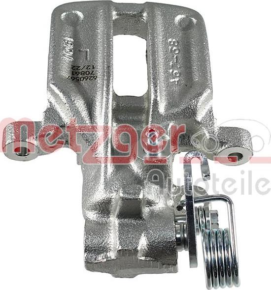 Metzger 6260567 - Тормозной суппорт www.autospares.lv