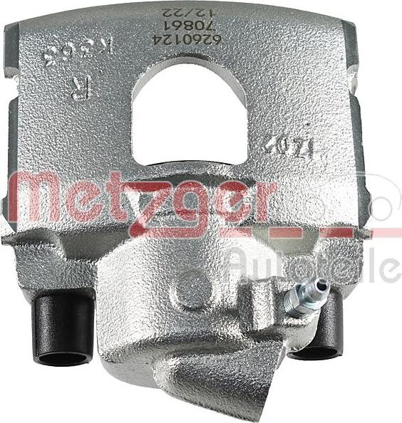 Metzger 6260124 - Тормозной суппорт www.autospares.lv