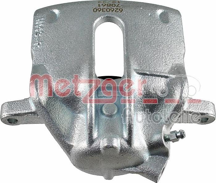 Metzger 6260360 - Bremžu suports www.autospares.lv