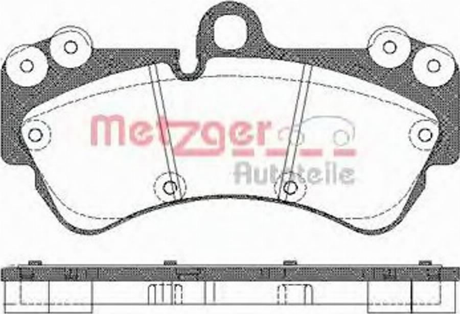 Metzger 099400 - Bremžu uzliku kompl., Disku bremzes www.autospares.lv