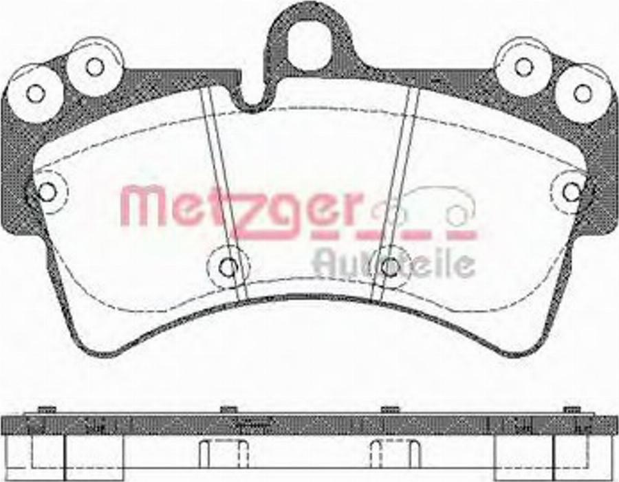 Metzger 0995.00 - Bremžu uzliku kompl., Disku bremzes www.autospares.lv