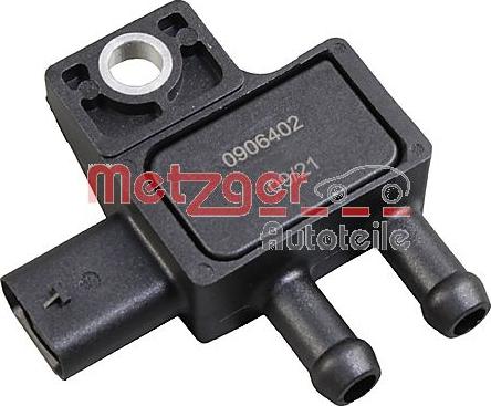 Metzger 0906402 - Devējs, Izplūdes gāzu spiediens www.autospares.lv