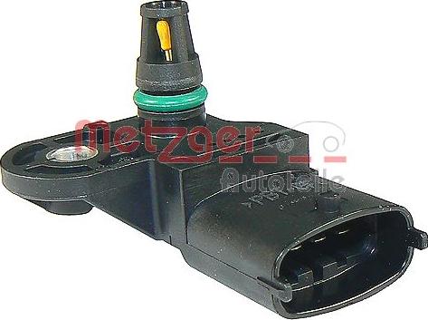 Metzger 0906100 - Датчик, давление наддува www.autospares.lv