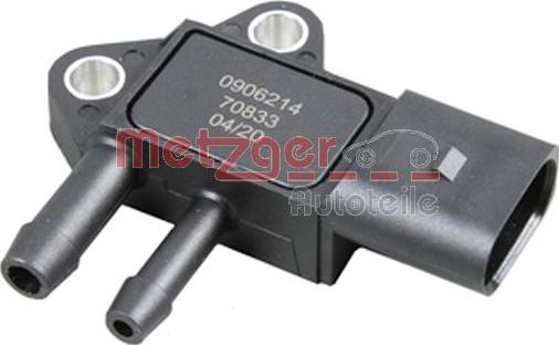 Metzger 0906214 - Devējs, Izplūdes gāzu spiediens www.autospares.lv