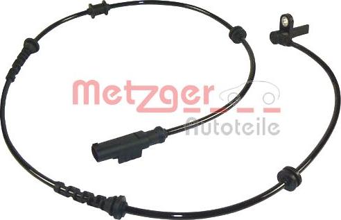 Metzger 0900929 - Devējs, Riteņu griešanās ātrums www.autospares.lv