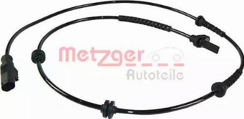 Metzger 0900653 - Devējs, Riteņu griešanās ātrums www.autospares.lv