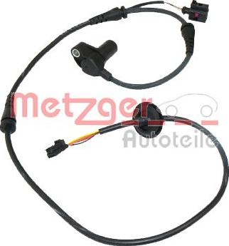 Metzger 0900073 - Датчик ABS, частота вращения колеса www.autospares.lv