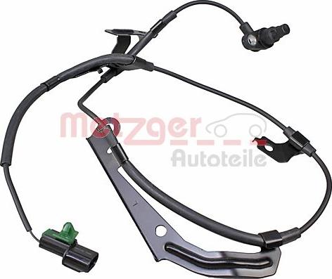 Metzger 09001459 - Devējs, Riteņu griešanās ātrums www.autospares.lv