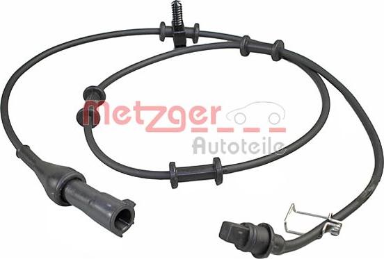 Metzger 09001010 - Devējs, Riteņu griešanās ātrums www.autospares.lv