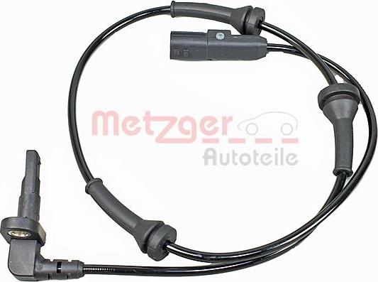 Metzger 09001109 - Devējs, Riteņu griešanās ātrums www.autospares.lv