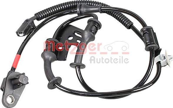 Metzger 09001187 - Devējs, Riteņu griešanās ātrums www.autospares.lv