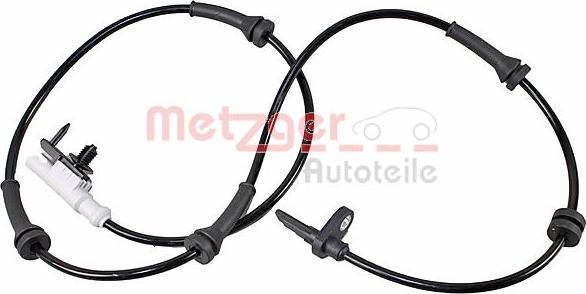 Metzger 09001345 - Devējs, Riteņu griešanās ātrums www.autospares.lv