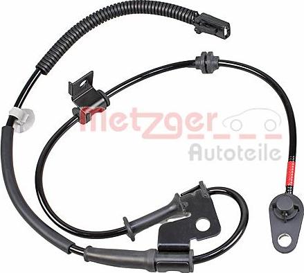 Metzger 09001301 - Devējs, Riteņu griešanās ātrums www.autospares.lv