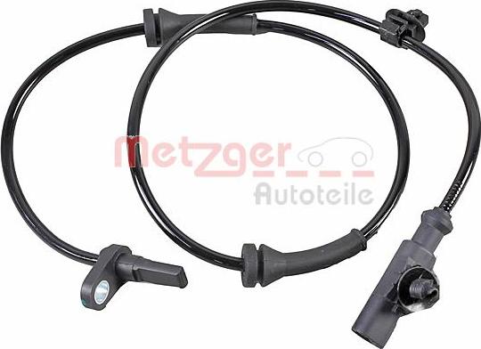 Metzger 09001289 - Devējs, Riteņu griešanās ātrums www.autospares.lv