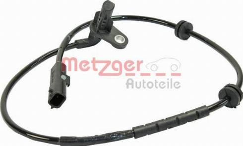 Metzger 0900853 - Devējs, Riteņu griešanās ātrums www.autospares.lv