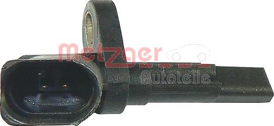 Metzger 0900311 - Sensor, wheel speed www.autospares.lv