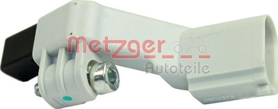 Metzger 0902379 - Sensor, crankshaft pulse www.autospares.lv