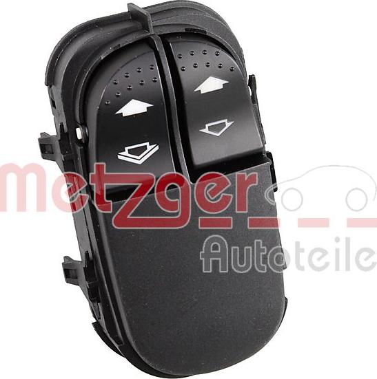 Metzger 0916959 - Выключатель, стеклоподъемник www.autospares.lv