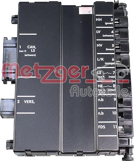 Metzger 0916987 - Vadības bloks, Sēdekļa ieregulēšana www.autospares.lv