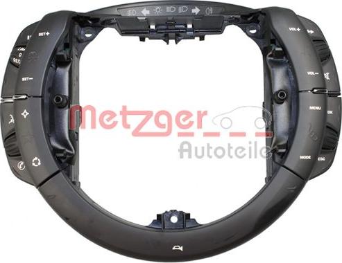 Metzger 0916493 - Slēdzis uz stūres statnes www.autospares.lv