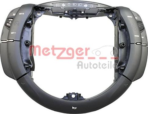 Metzger 0916614 - Slēdzis uz stūres statnes www.autospares.lv