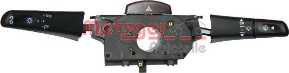 Metzger 0916162 - Slēdzis, Priekšējās gaismas www.autospares.lv