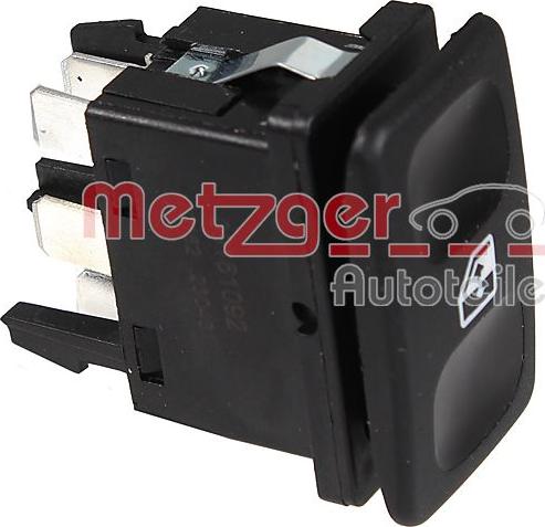 Metzger 09161092 - Slēdzis, Stikla pacēlājmehānisms www.autospares.lv