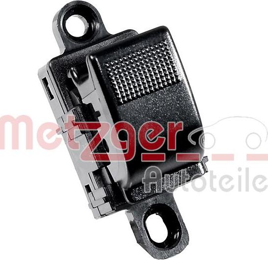 Metzger 09161050 - Slēdzis, Stikla pacēlājmehānisms www.autospares.lv