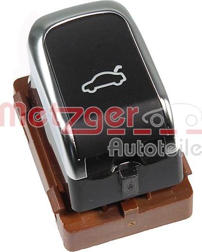 Metzger 09161058 - Slēdzis, Bagāžas nodalījuma vāks www.autospares.lv