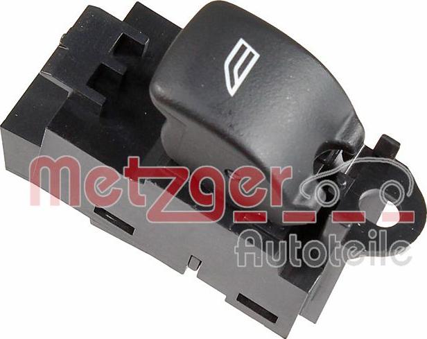 Metzger 09161052 - Slēdzis, Stikla pacēlājmehānisms www.autospares.lv