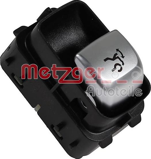 Metzger 09161119 - Slēdzis, Bagāžas nodalījuma vāks www.autospares.lv