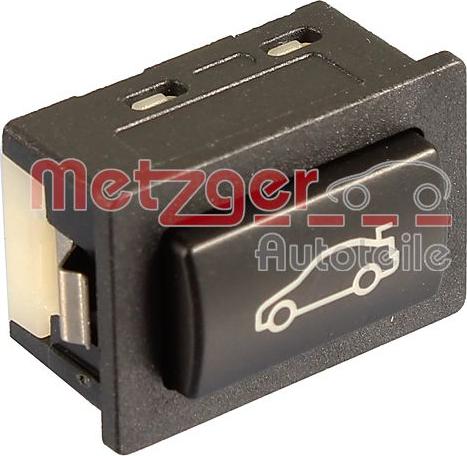 Metzger 09161173 - Slēdzis, Bagāžas nodalījuma vāks www.autospares.lv