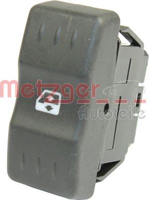 Metzger 0916390 - Slēdzis, Stikla pacēlājmehānisms www.autospares.lv