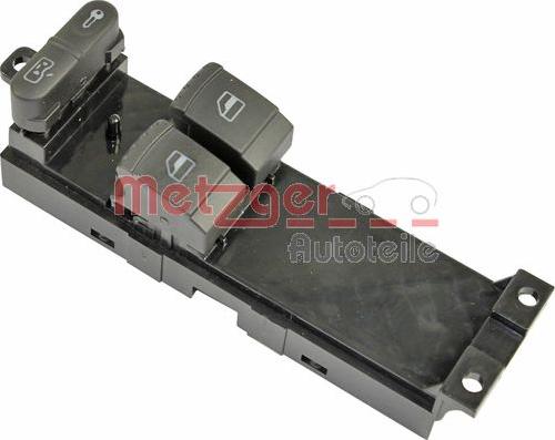 Metzger 0916305 - Slēdzis, Stikla pacēlājmehānisms www.autospares.lv